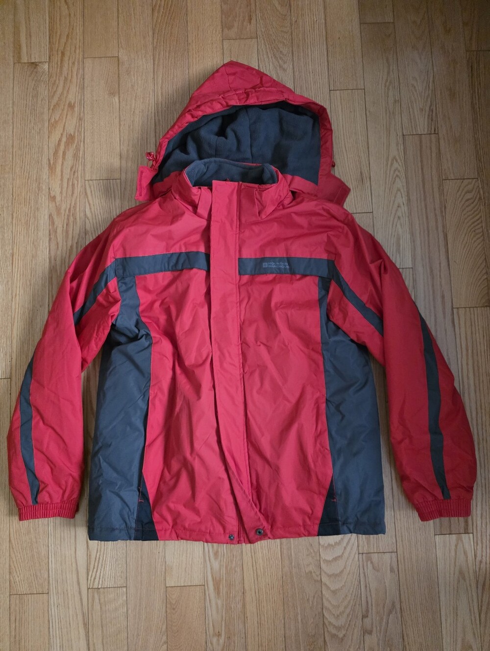 Mountain Warehouse Ski Winter Jacket, Red/Gray, XL